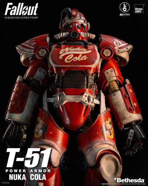 Fallout 3A Threezero 1/6 T-51 Nuka Cola Power Armor