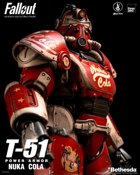 Fallout 3A Threezero 1/6 T-51 Nuka Cola Power Armor