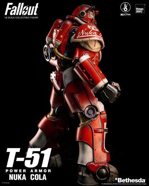 Fallout 3A Threezero 1/6 T-51 Nuka Cola Power Armor