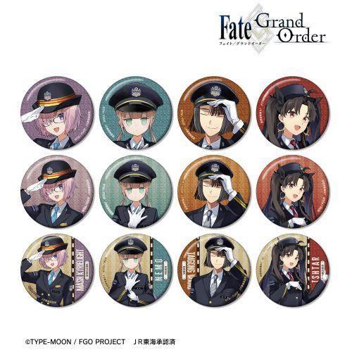 Fate/Grand Order Oshitabi Collabo Ver. Trading Glitter Can Badge