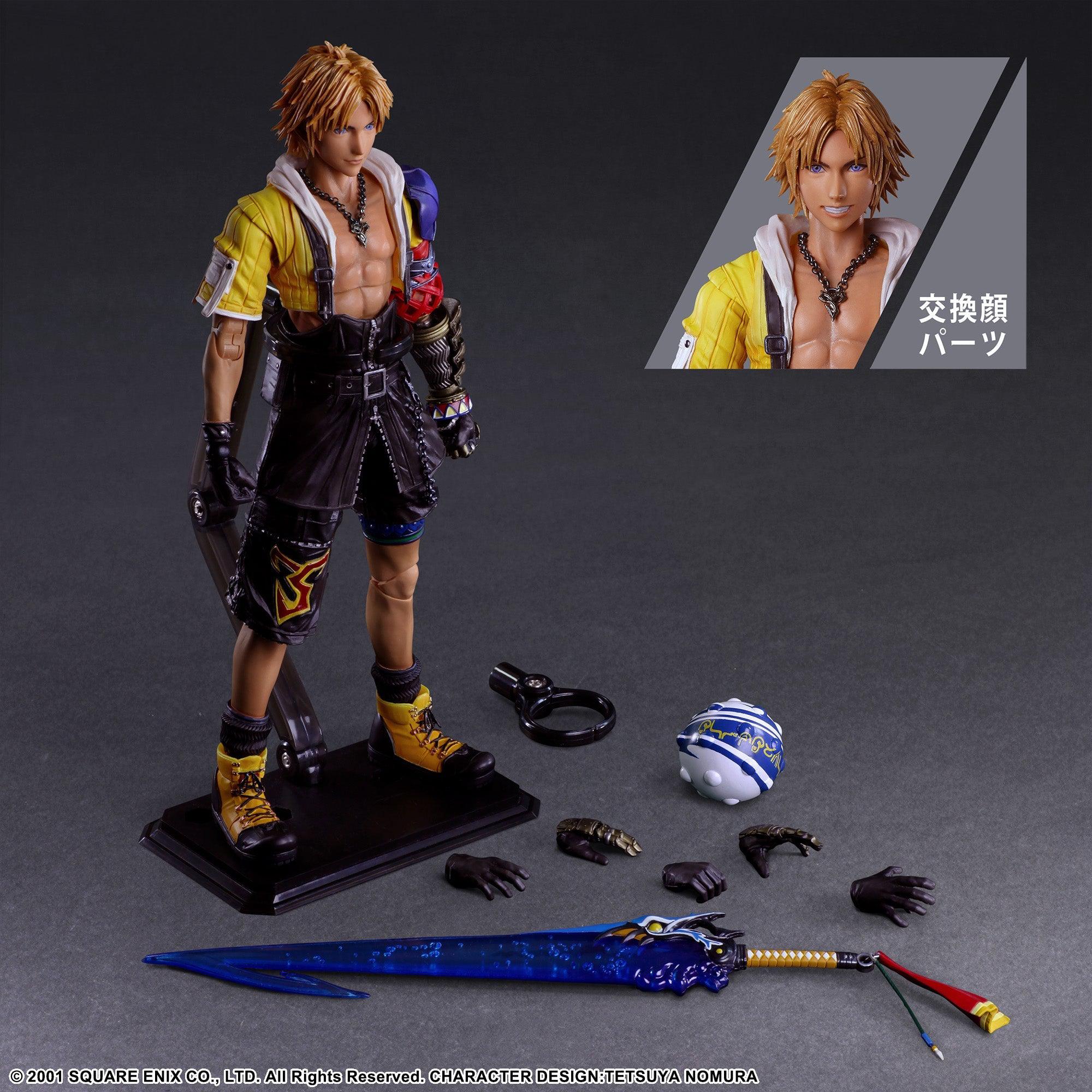 FINAL FANTASY X PLAY ARTS KAI ACTION FIGURE - TIDUS