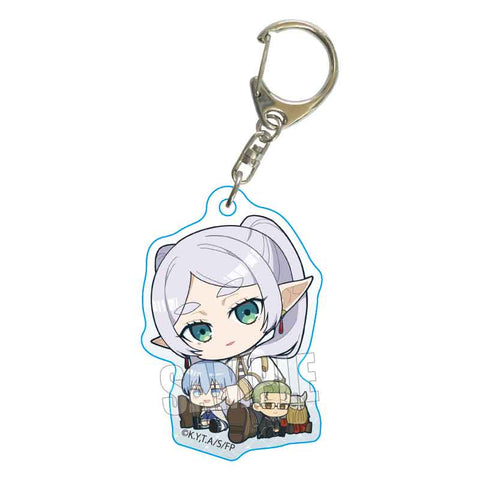 Frieren: Beyond Journey's End Bell House GyuGyutto Acrylic Key Chain (1-6 Selection)
