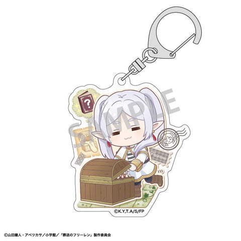 Frieren: Beyond Journey's End KAMIO JAPAN Trading Acrylic Key Chain Charattotabi (1 Random)