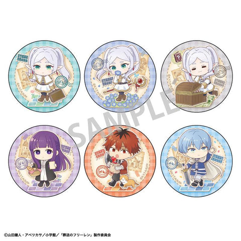 Frieren: Beyond Journey's End KAMIO JAPAN Trading Can Badge Charattotabi (1 Random)