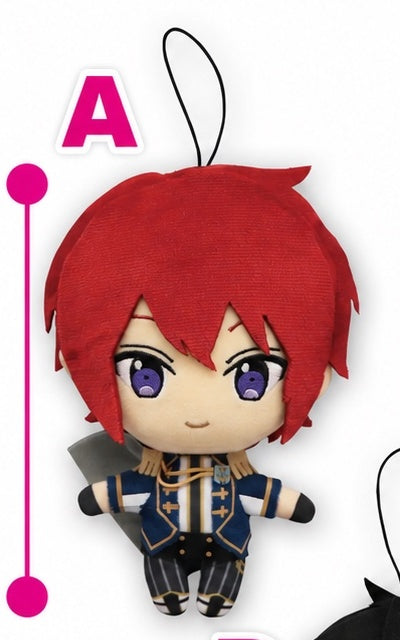 FuRyu Ensemble Stars!! Knights Plush – Tsukasa Suou / Leo Tsukinaga / Izumi Sena / Ritsu Sakuma / Arashi Narukami