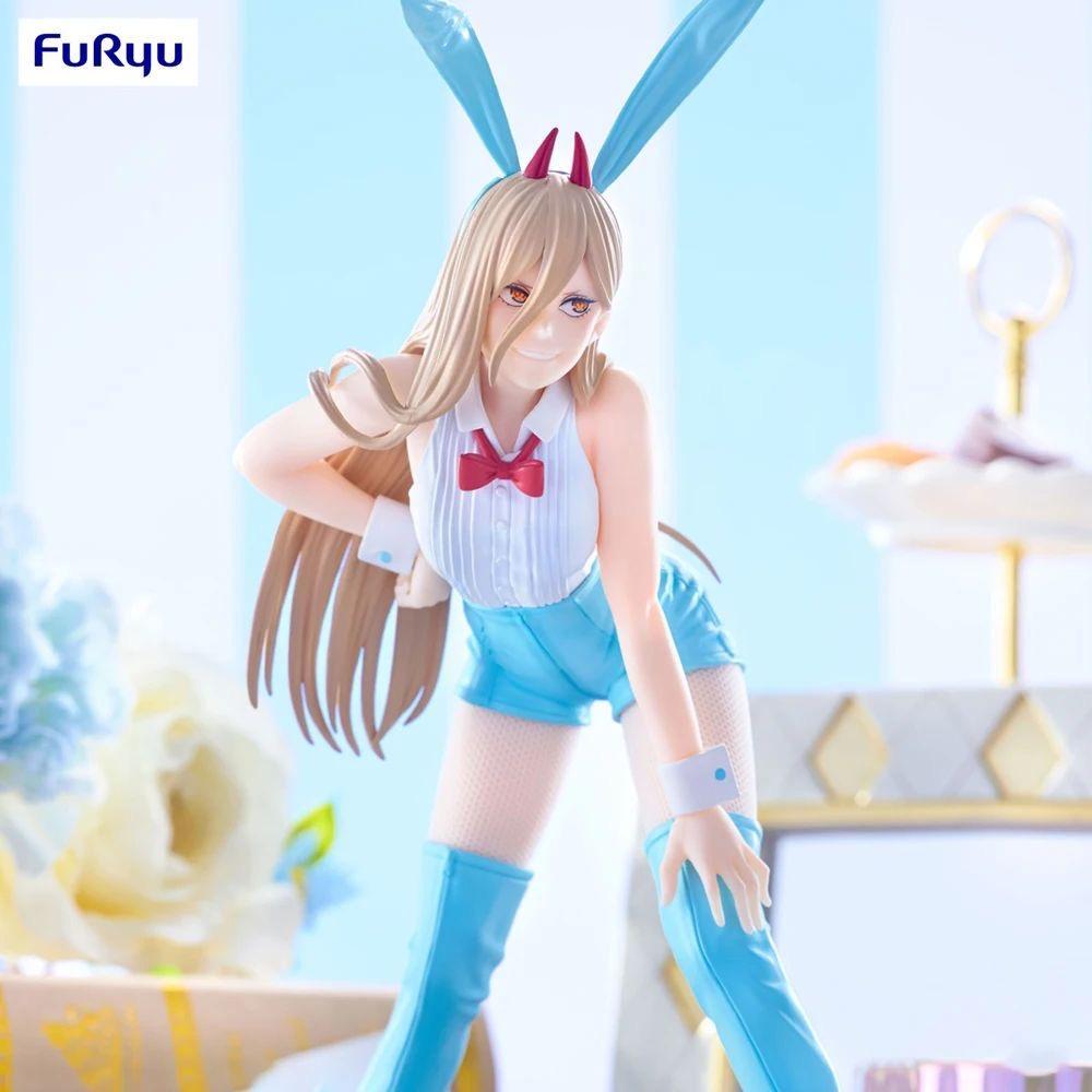 FuRyu Chainsaw Man BiCute Bunnies Power Figure Blue Ver.