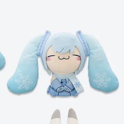 FuRyu Hatsune Miku MochiPico Plush Snow Miku Sky Town 10th Anniversary Ver. B