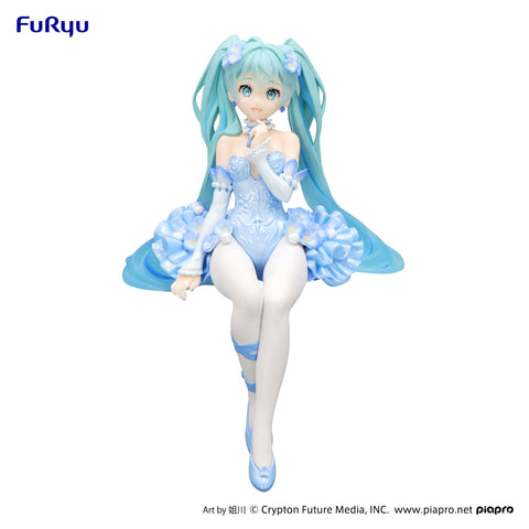 FuRyu Hatsune Miku Noodle Stopper Figure -Flower Fairy Nemophila Pail Blue Color ver.- [preorder]