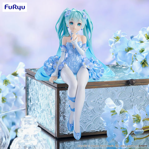FuRyu Hatsune Miku Noodle Stopper Figure -Flower Fairy Nemophila Pail Blue Color ver.- [preorder]