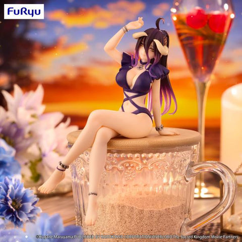 FuRyu OVERLORD Noodle Stopper Figure -Albedo Swimsuit Dark Purple Color ver.- [PREORDER with deadline]