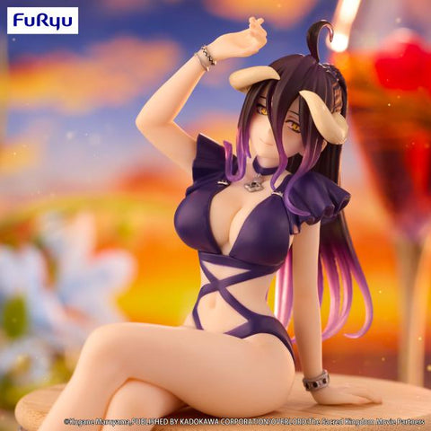 FuRyu OVERLORD Noodle Stopper Figure -Albedo Swimsuit Dark Purple Color ver.- [PREORDER with deadline]