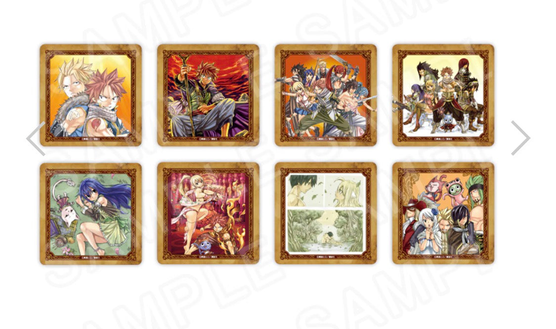 FAIRY TAIL Vol. 2 Official Coaster/Card Blind Pack
