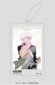 Jujutsu Kaisen 5th Anniversary Acrylic Big Tag / Keychain – Magazine Artwork E – Satoru Gojo