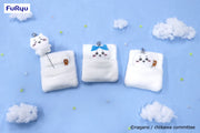 FuRyu Chiikawa Futon Plush Reel Pass Case – Chiikawa / Sleeping Chiikawa / Hachiware