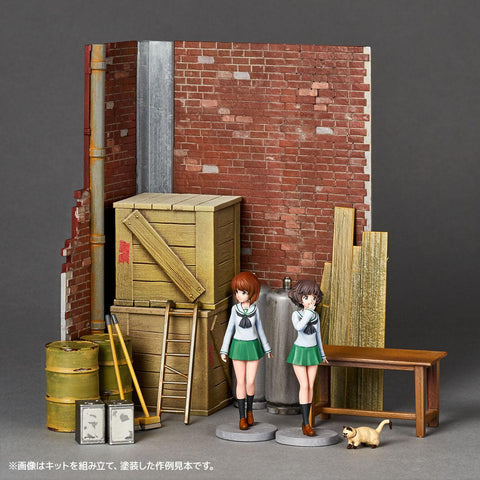 GIRLS und PANZER das Finale Kaiyodo ARTPLA Garage Set A