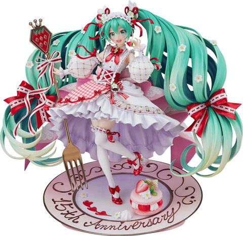 GOOD SMILE COMPANY Hatsune Miku: 15th Anniversary Ver. Scale Figure Character Vocal Series 01: Hatsune Miku [PREORDER with deadline]