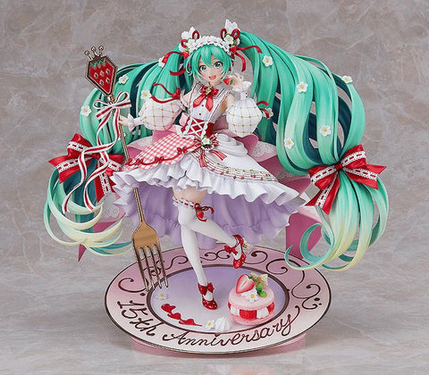 GOOD SMILE COMPANY Hatsune Miku: 15th Anniversary Ver. Scale Figure Character Vocal Series 01: Hatsune Miku [PREORDER with deadline]