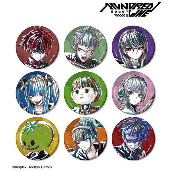 AMNIBUS The Hundred Line: Last Defense Academy – Ani-Art Hologram Can Badge Ver. A – 1 Random