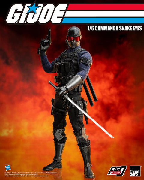 G.I. Joe threezero FigZero 1/6 Commando Snake Eyes