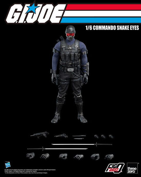 G.I. Joe threezero FigZero 1/6 Commando Snake Eyes