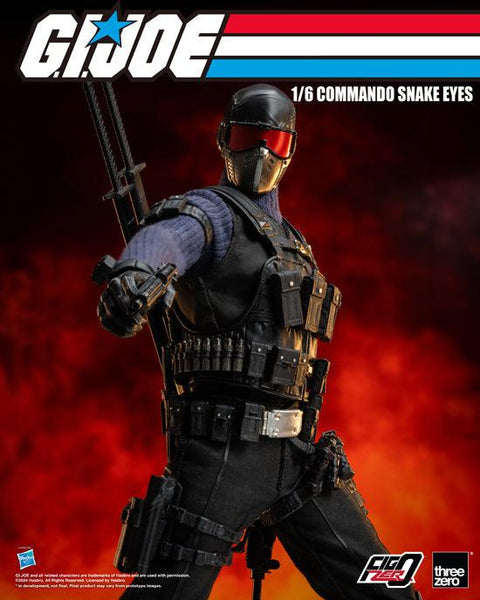 G.I. Joe threezero FigZero 1/6 Commando Snake Eyes