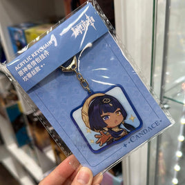 Genshin Impact Official Merchandise - Chibi Emoji Keychain - Candace