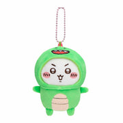 Gray Parker Service Nagano Characters Chiikawa Wearing Kyoryu-kun Plush Mascot