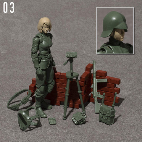 Gundam Mobile Suit MEGAHOUSE G.M.G PROFESSIONAL Principality of Zeon General Soldier01～03 Set【Packaging with special box】