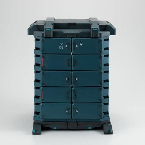 Gundam Mobile Suit THE WITCH FROM MERCURY MEGAHOUSE Realistic Model Series 【GS07-A】 MS Container （ WEATHERING COLOR EDITION）
