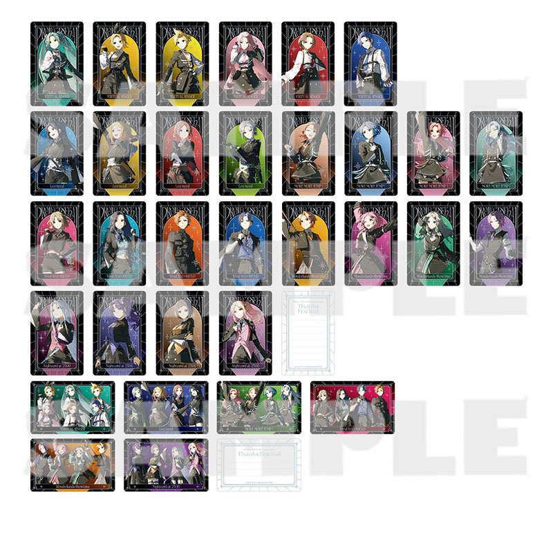 Project SEKAI: Colorful Stage! - 6th Anniversary Thanksgiving Festival Greeting Card Collection (32 Designs + 26 Rares) Blind Pack