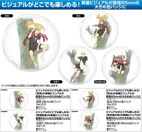 Haikyu!! Cospa 65mm Can Badge Ver. 2.0 Inarizaki High (1-4 Selection)