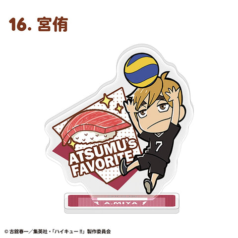 Haikyu!! F-toys confect Character Gourmet Acrylic Stand