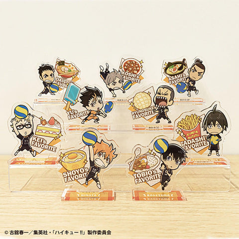 Haikyu!! F-toys confect Character Gourmet Acrylic Stand