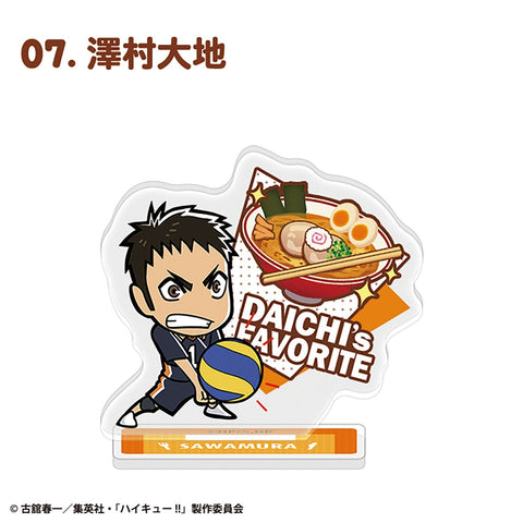 Haikyu!! F-toys confect Character Gourmet Acrylic Stand