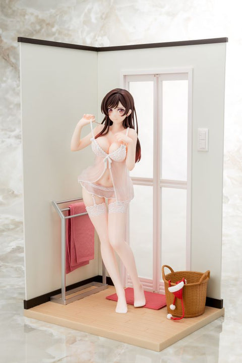 Hakoiri-musume 1/6 scaled p:re-painted figure Rent-A-Girlfriend MIZUHARA Chizuru in see-through lingerie figure Angel White Ver.

[preorder]