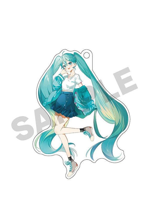 Hatsune Miku Acsta Omutatsu Kato Shokai Dr. Gauss x Hatsune Miku Acrylic Key Chain