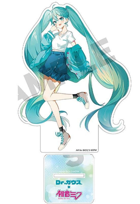 Hatsune Miku Acsta Omutatsu Kato Shokai Dr. Gauss x Hatsune Miku Acrylic Stand