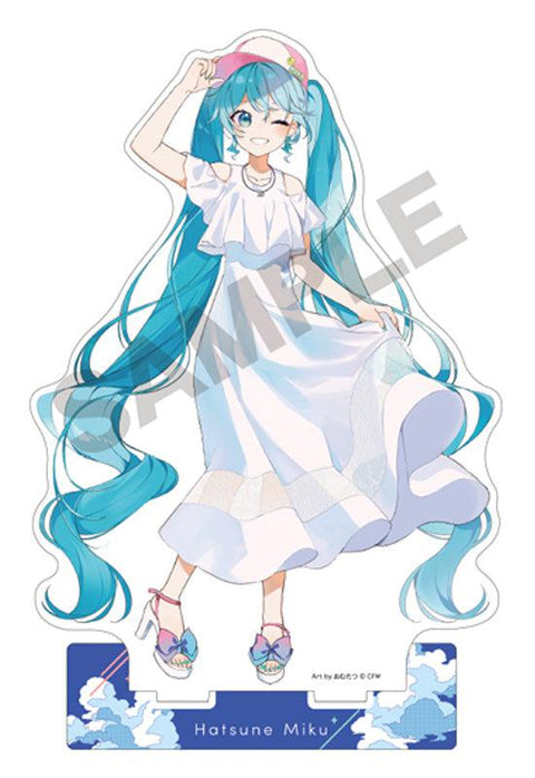 Hatsune Miku Crux Acrylic Stand White Dress