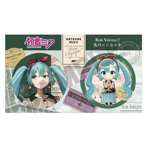 Hatsune Miku Crux Can Badge 2 Set (1-5 Selection)