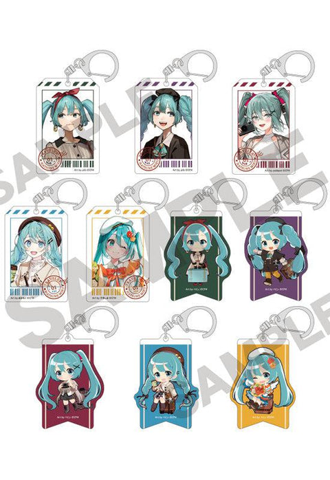 Hatsune Miku Crux Trading Acrylic Key Chain Bon Voyage (1 Random)