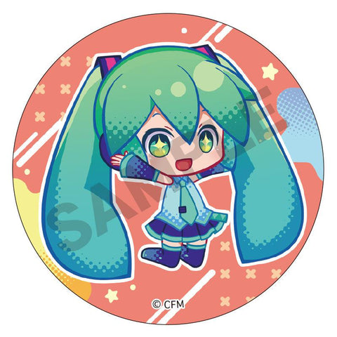 Hatsune Miku Crux Trading Can Badge Logic Paint (1 Random)