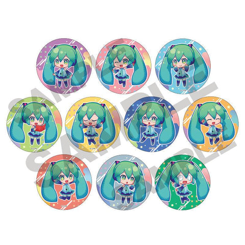 Hatsune Miku Crux Trading Can Badge Logic Paint (1 Random)