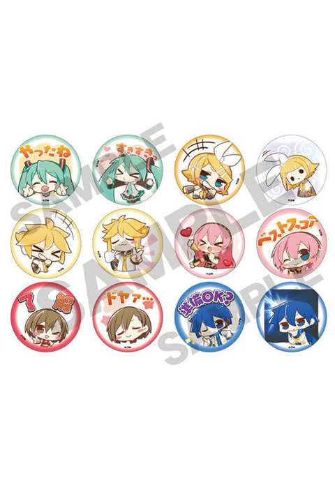 Hatsune Miku Crux Trading Can Badge Piapro Characters (1 Random)