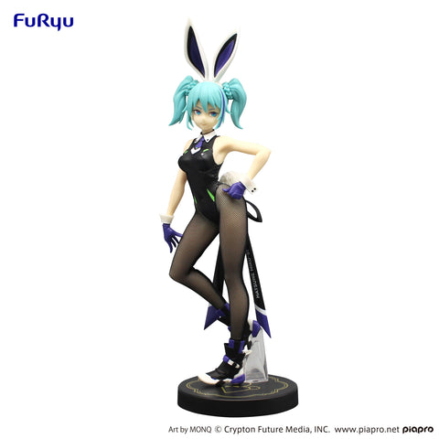 Hatsune Miku FuRyu BiCute Bunnies Figure Street Violet Color ver.