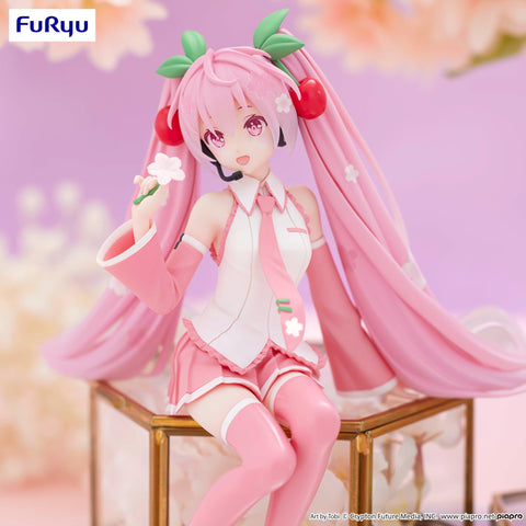 Hatsune Miku FuRyu Noodle Stopper Figure Sakura Miku 2024