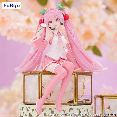 Hatsune Miku FuRyu Noodle Stopper Figure Sakura Miku 2024