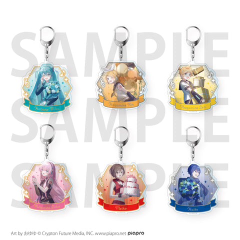 Hatsune Miku Happy 16th Birthday EDITH -Dear Creators- Surprise Party Trading Acrylic Key Chain