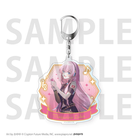 Hatsune Miku Happy 16th Birthday EDITH -Dear Creators- Surprise Party Trading Acrylic Key Chain