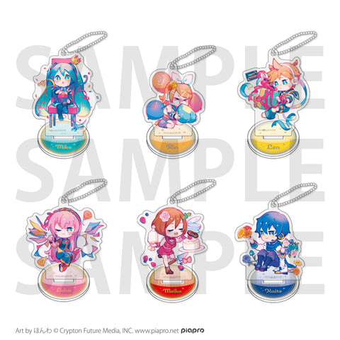 Hatsune Miku Happy 16th Birthday EDITH -Dear Creators- Surprise Party Trading Mini Character Acrylic Key Chain