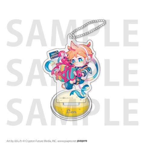 Hatsune Miku Happy 16th Birthday EDITH -Dear Creators- Surprise Party Trading Mini Character Acrylic Key Chain